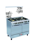 GCCR-NX-8001S(4+2)-NEXUS STANDING GAS COOKER DOUBLE OVEN